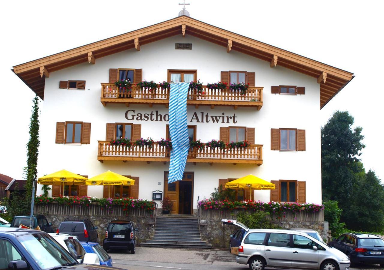 Gasthof Pension Altwirt Sachsenkam Exterior foto